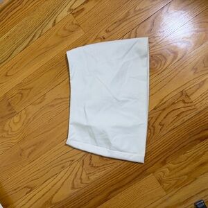 Forever 21 Cream Tube Top